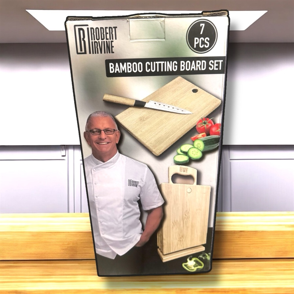 Bamboo Cutting Board Set - Robert Irvine